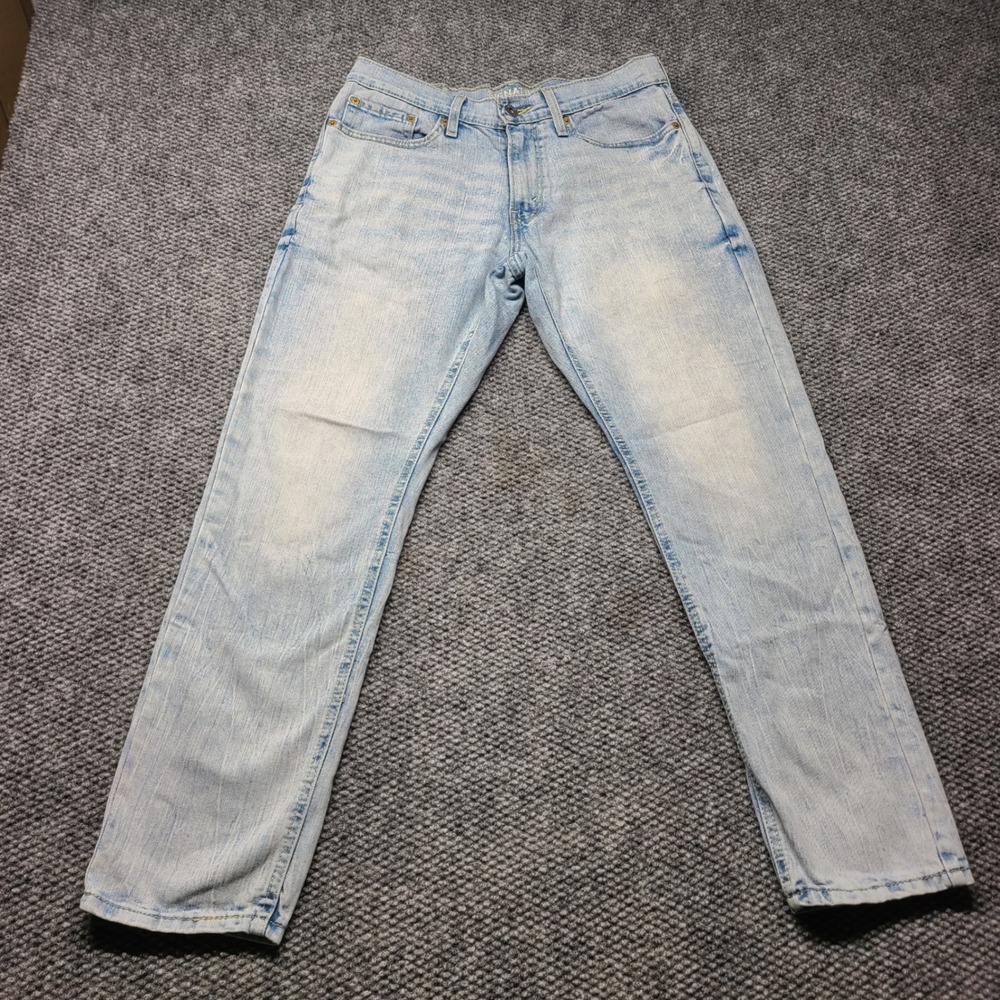 Signature by Levi Strauss S47 Regular Taper Light Wash Jeans Mens 29x30